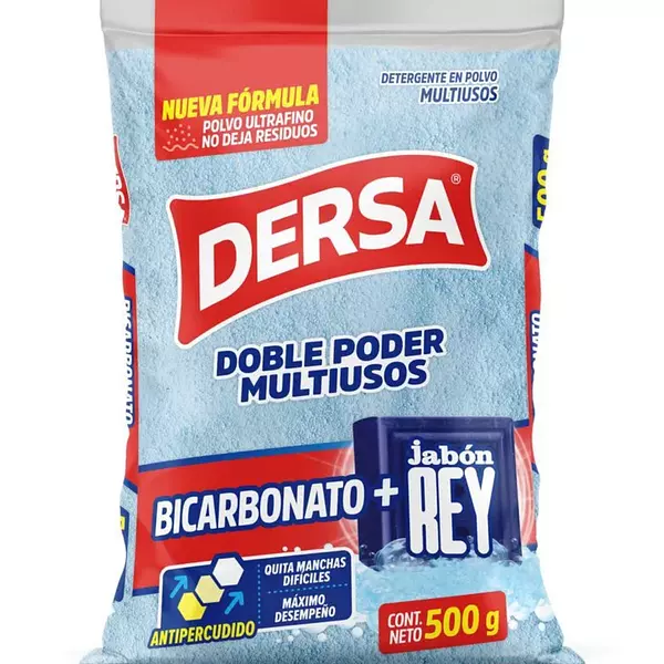 Detergente Dersa Bicarbonato + J Rey 500g