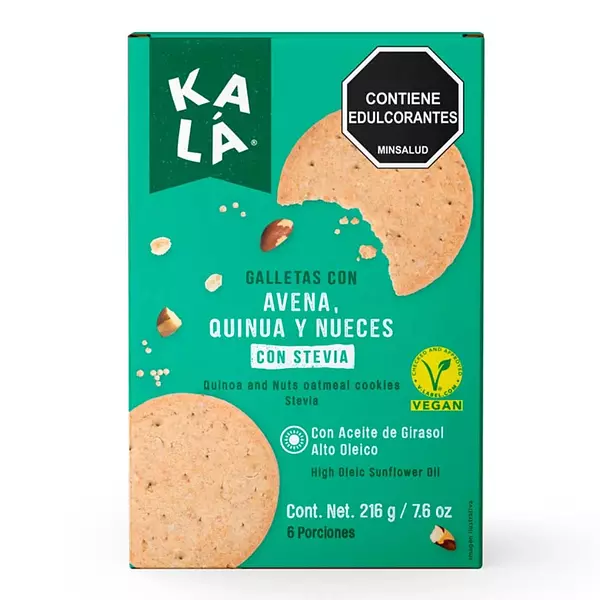 Galleta Ka La Avena Quinua Y Mesa 216g