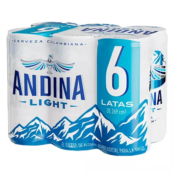 Cerveza Andina Ligth 6*269ml