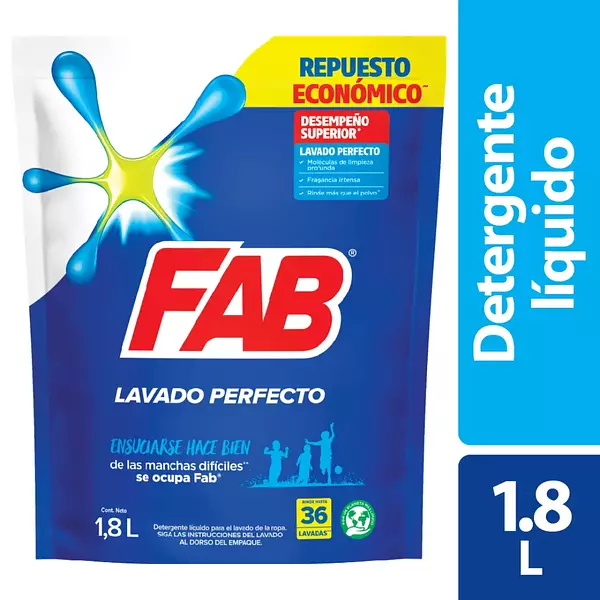 Detergente Fab Doypack 1.8l