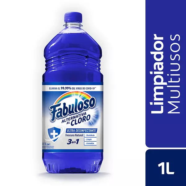 Limpiador Fabuloso Alternativa Al Cloro 1l