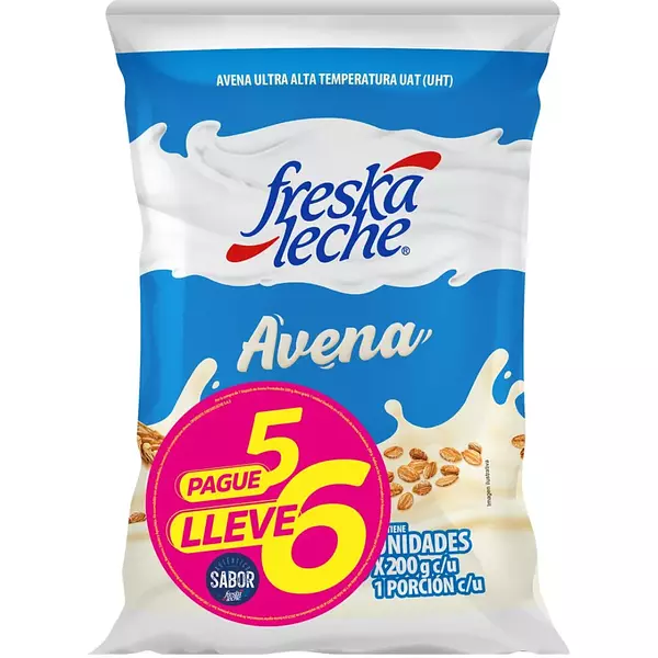 Avena Freska Leche Pg 5 Lleve 6