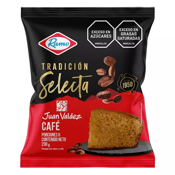 Ponque Ramo Tradicion Selecta Cafe 230g