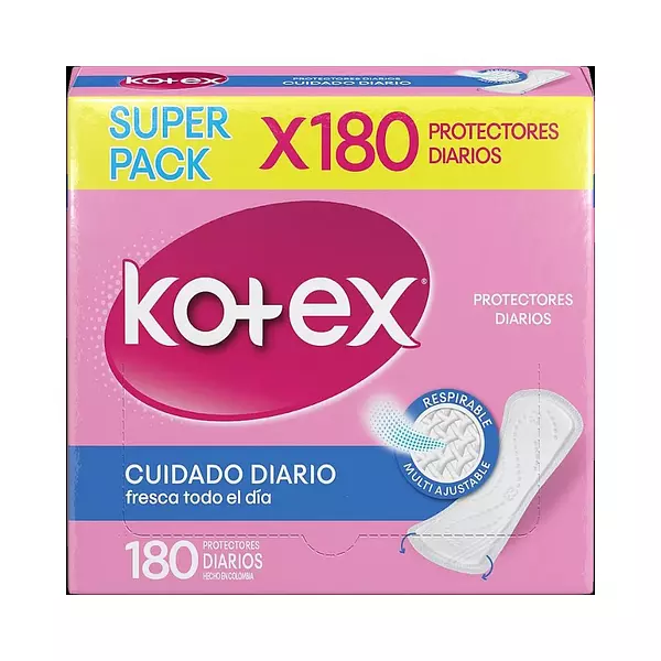 Protector Kotex Diario 180 Und