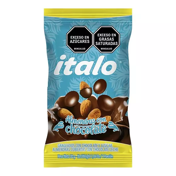 Almendra Con Chocolate Italo 30g