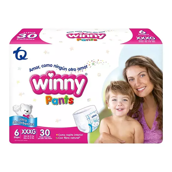 Pañal Winny Pants 30und Etp 6