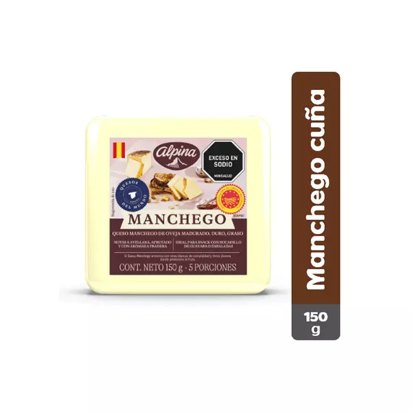 Queso Alpina Manchego 150g