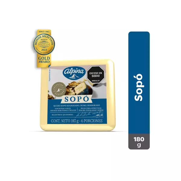 Queso Alpina Sopo Cuna 180g