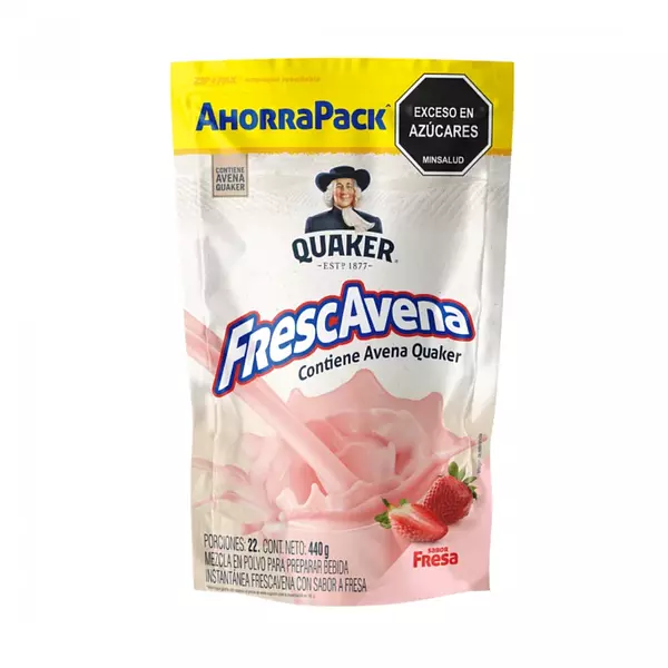 Avena Frescavena Fresa Zip Pak 440g