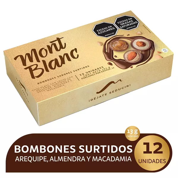 Bombones Mont Blanc Estuche 12*13.5g