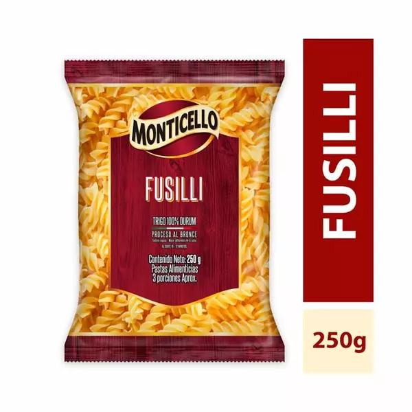 Pasta Monticello Fusilli 250g