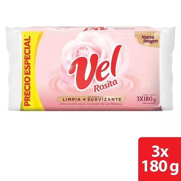 Jabon Vel Rosita 3*180g