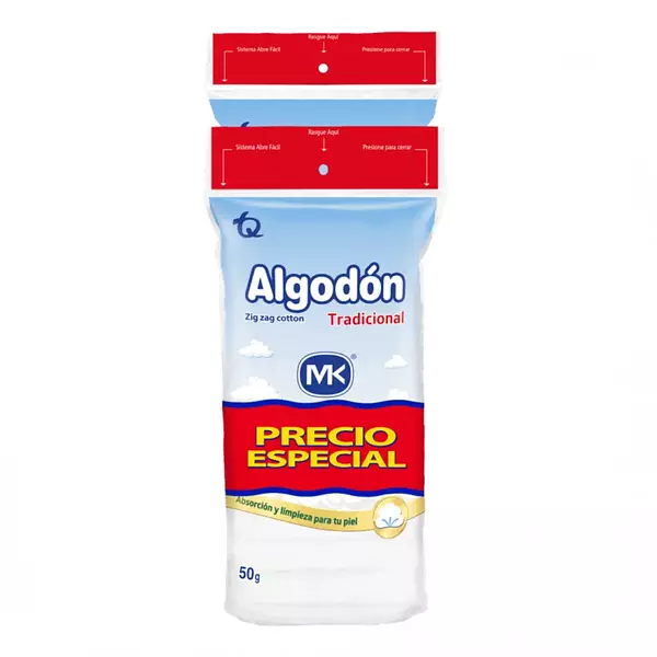 Algodón M K Zic Zag P.E. 100g+50g