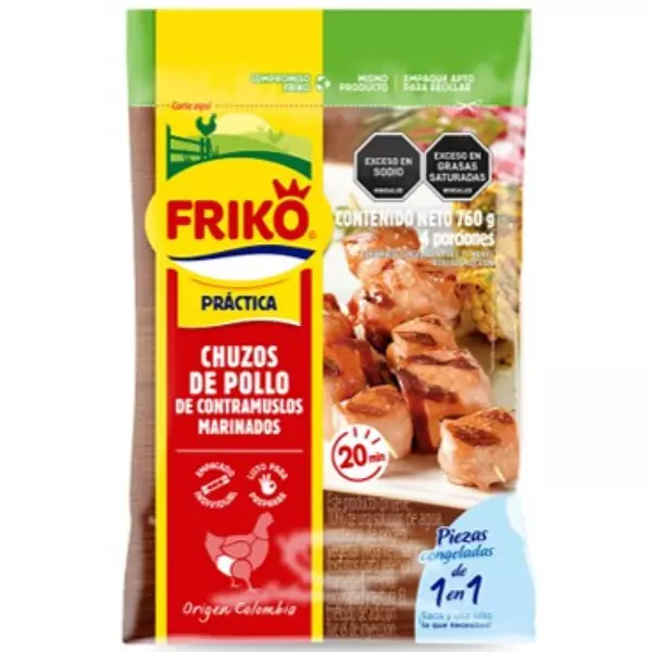 Chuzo Contra Muslo Friko 760g