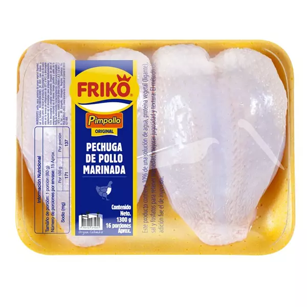 Pechuga Congelada Friko Bandeja 1.300gr