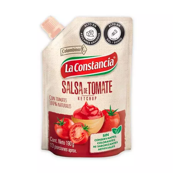 Salsa De Tomate La Constancia 190g