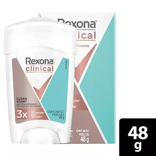 Desodorante Rexona Women X 48gr Clinical Clean Fresh