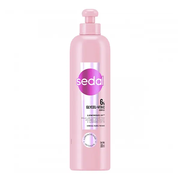 Crema De Peinar Sedal Luminous Uv 300ml