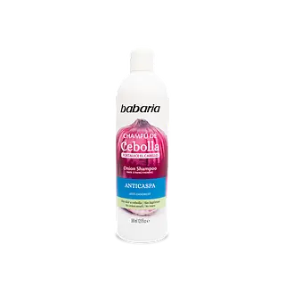 Shampoo Babaria Con Cebolla Anticaspa 380ml