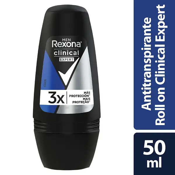 Desodorante Rexona Men Clinical Rollon 50g