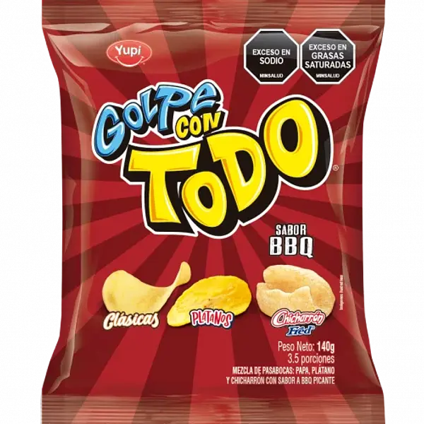 Golpe Con Todo Yupi Bbq 140g