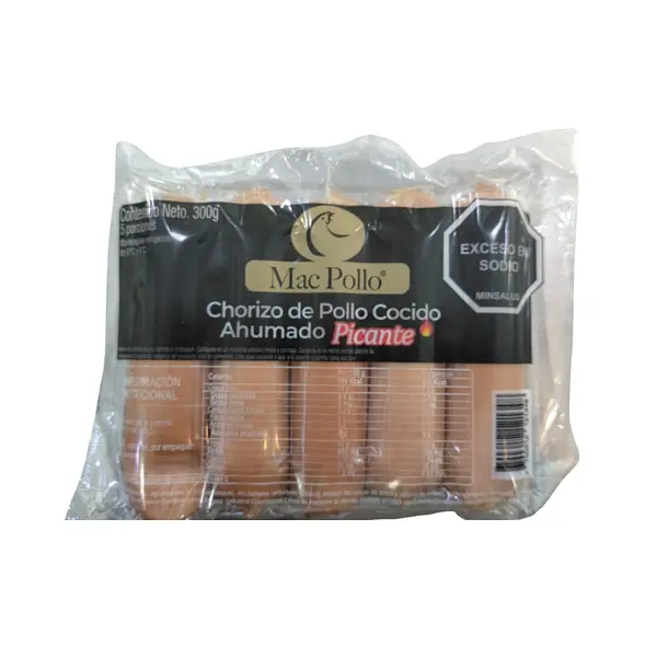 Chorizo Picante 300gr Mac Pollo