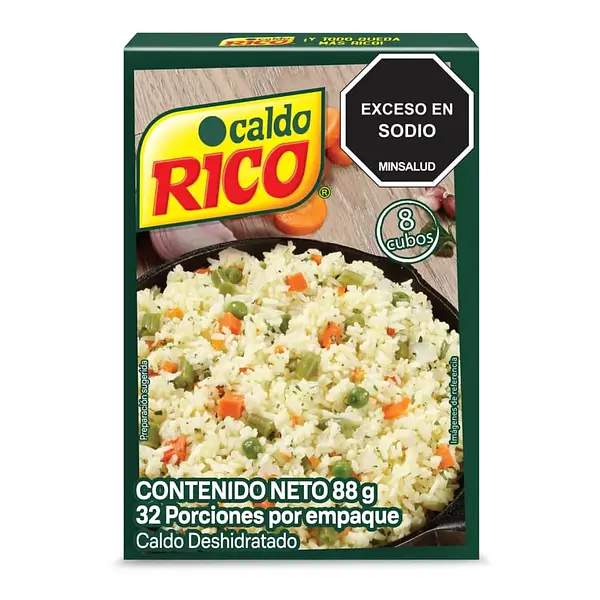 Caldo Rico X 8 Tabletas