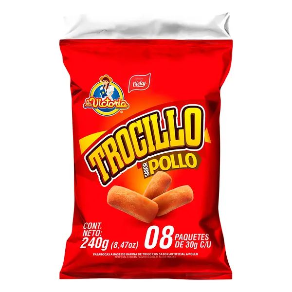 Trocillo Sabor Pollo La Victoria 8*30g