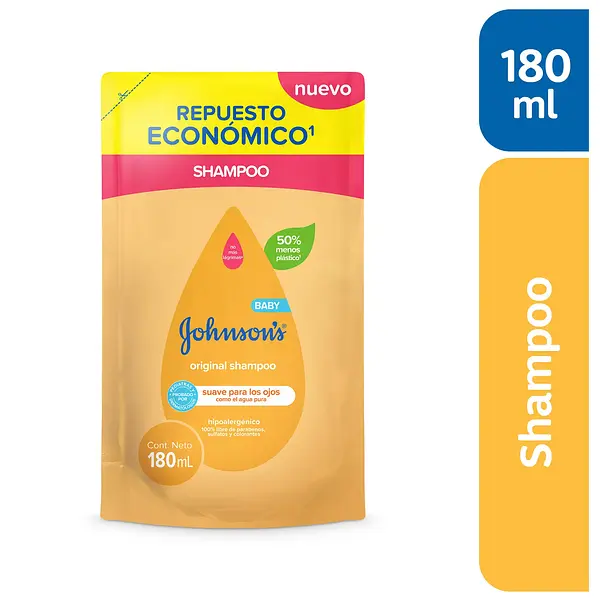 Shampoo Johnson Original Doypack 180ml