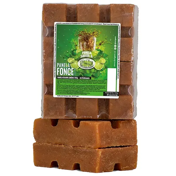 Panela Fonce Cuadri Limon 750g