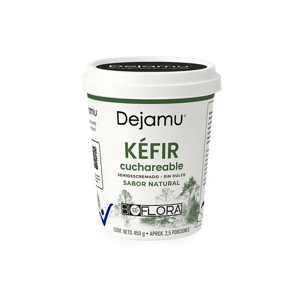 Yogurt Kefir Cuchareable Semidescremado S/D 450g